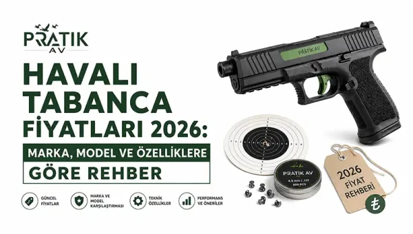 Havalı Tabanca Fiyatları 2026: Marka, Model ve Özelliklere Göre Rehber