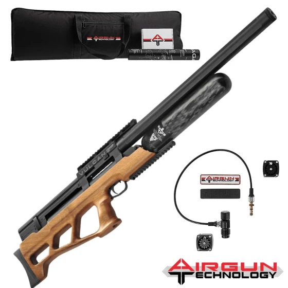 AGN Vulcan 3 HP 700 mm 6.35 mm Ceviz Kundak PCP Havalı Tüfek