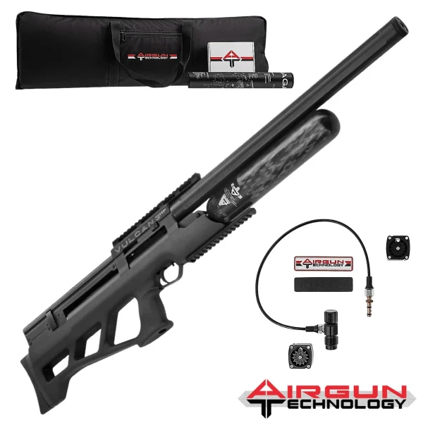 AGN Vulcan 3 HP 700 mm 6.35 mm PCP Havalı Tüfek - Siyah