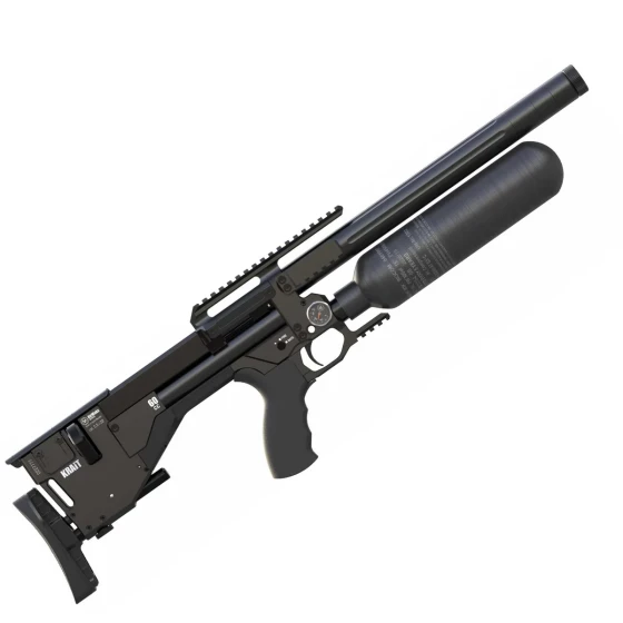 Airmaks Krait L 5.5 mm PCP Havalı Tüfek - Siyah