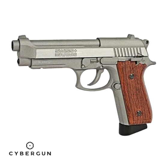 CYBERGUN BERETTA F92 Gümüş C6 FULL METAL 4.5mm Blowback CO2 Havalı Tabanca