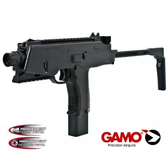 GAMO GF MP9 SUB-MACHINE PISTOL BLOWBACK 4.5mm Havalı Tabanca