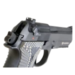 KLI Beretta KL9A3 Sup Siyah G10 Grip CO2 Blowback 4.5 mm Havalı Tabanca - görsel 1
