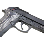 KLI Beretta KL9A3 Sup Siyah G10 Grip CO2 Blowback 4.5 mm Havalı Tabanca - görsel 2