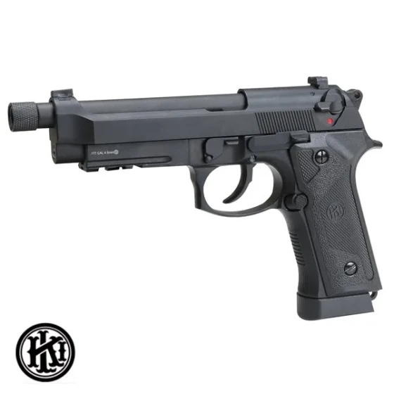 KLI BERETTA M9A3 CO2 BLOWBACK - SİYAH + LOADER SET 4.5mm Havalı Tabanca - Siyah
