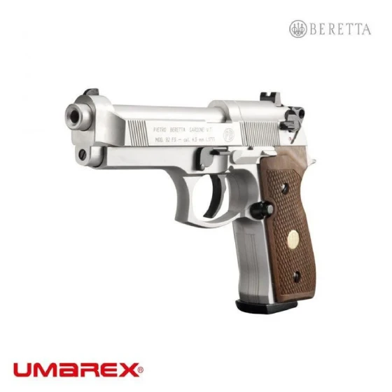 UMAREX Beretta M92 FS 4.5mm A. Havalı Tabanca - Antik Nikel