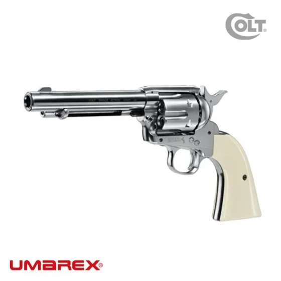 UMAREX Colt Saa 45 4.5mm - Nikel Havalı Tabanca