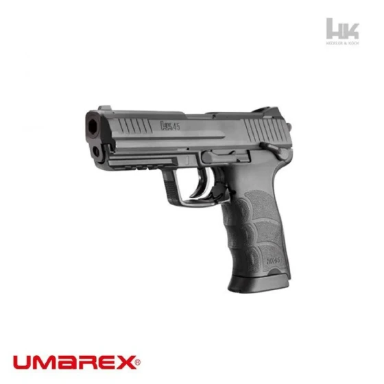 UMAREX Heckler & Koch HK45 4.5mm Havalı Tabanca - Siyah