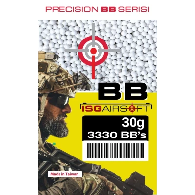 ISG Airsoft Taiwan 0.30GR BB 3300Adet