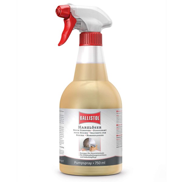 Ballistol Resin Romever, Pompa Sprey 750 ml (Reçine Sökücü)