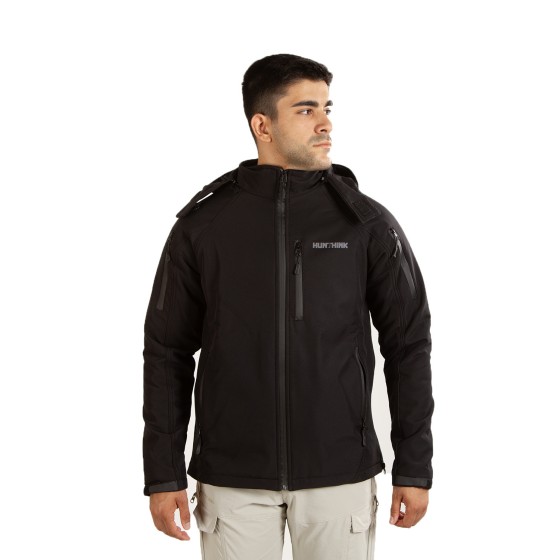 Hunthink Softshell Mont Siyah Large