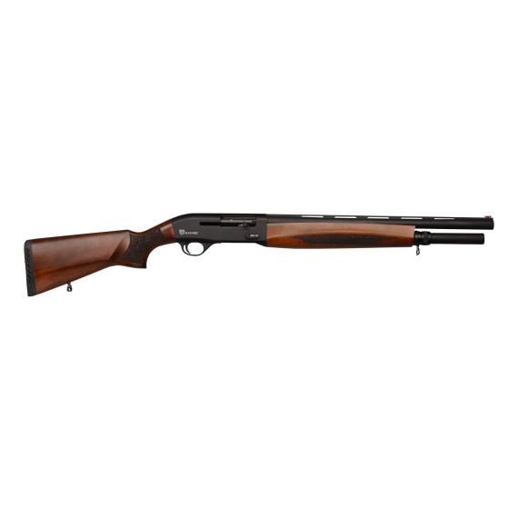 Mavoric 12cal Siyah Ahşap 51cm 7+1 Yarı Otom. Av Tüfeği