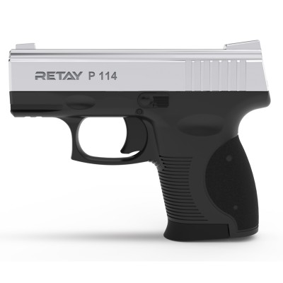 Retay P114 Parlak Krom Kurusıkı Tabanca 9mm