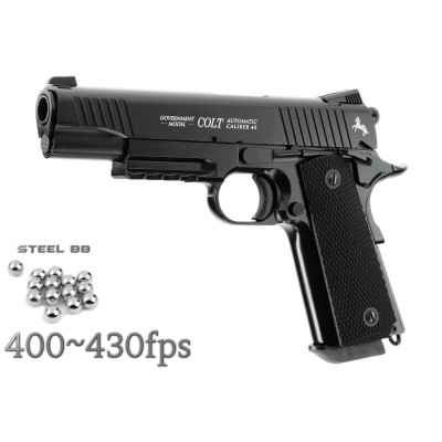 Umarex Colt M45 CQBP 4.5 mm Havalı Tabanca - Siyah