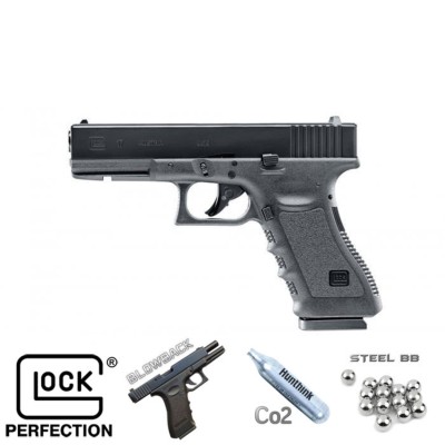 Umarex Glock 17 4.5 mm Blowback Havalı Tabanca