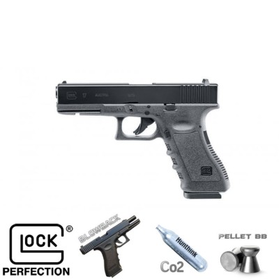 Umarex Glock 17 4.5 mm Blowback Havalı Tabanca (Pellet)