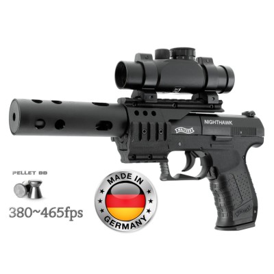 Umarex Walther Nighthawk 4.5 mm Taktik Havalı Tabanca