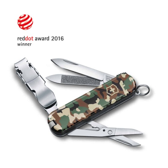 Victorinox 0.6463.94 NailClip 580 Kamuflaj Desenli Tırnak Makaslı Çakı