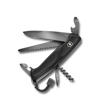Victorinox 0.9563.C31P Ranger Grip 55 Onyx Siyah Çakı