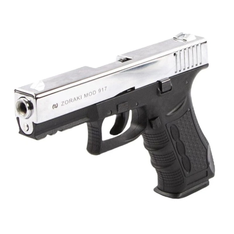 Zoraki Mod 917 T Parlak Krom Kurusıkı Tabanca - Pratik Av