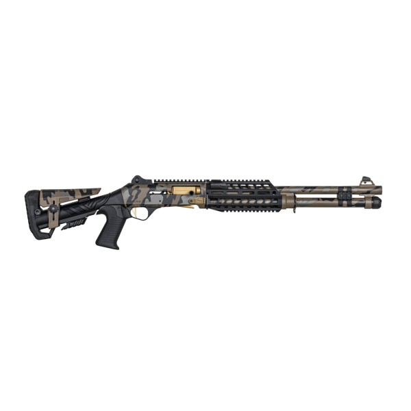 Aksa Crossfire S4 Extreme Pro Camo 2 Çöl Otomatik Av Tüfeği