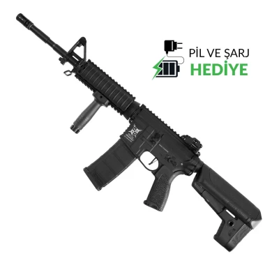 Delta Armory AR15 RIS BRAVO Siyah AEG Airsoft Tüfek Full Set