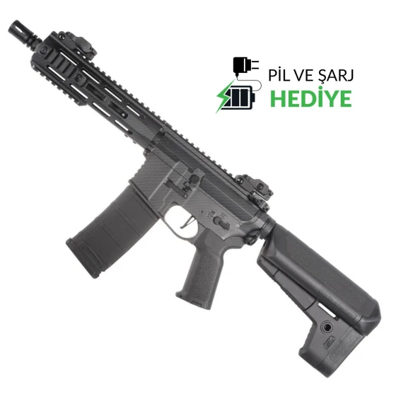 Delta Armory CARBON Görünümlü M4 AR15 M-LOK 8'' Charlie Full Set
