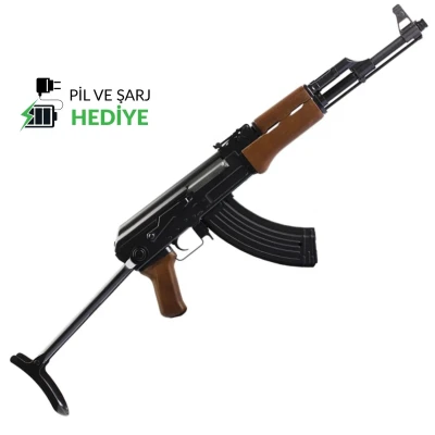 JG AK47-S Katlanır Dipçikli Airsoft AEG Tüfek Full Set