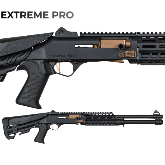 Aksa Crossfire S4 Extreme Pro Siyah Otomatik Av Tüfeği