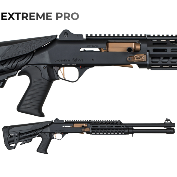 Aksa Crossfire S4 Extreme Pro Siyah Otomatik Av Tüfeği