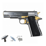 EKOL ES 1911 Colt Krom Gold Havalı Tabanca - Blowback - görsel 1