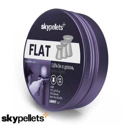 SKYPELLETS Flat Light 4.5mm 7,87 Gr Pellet 500Adetlik