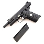 WE Colt 1911 Knight Hawk Siyah GBB Airsoft Tabanca - görsel 5